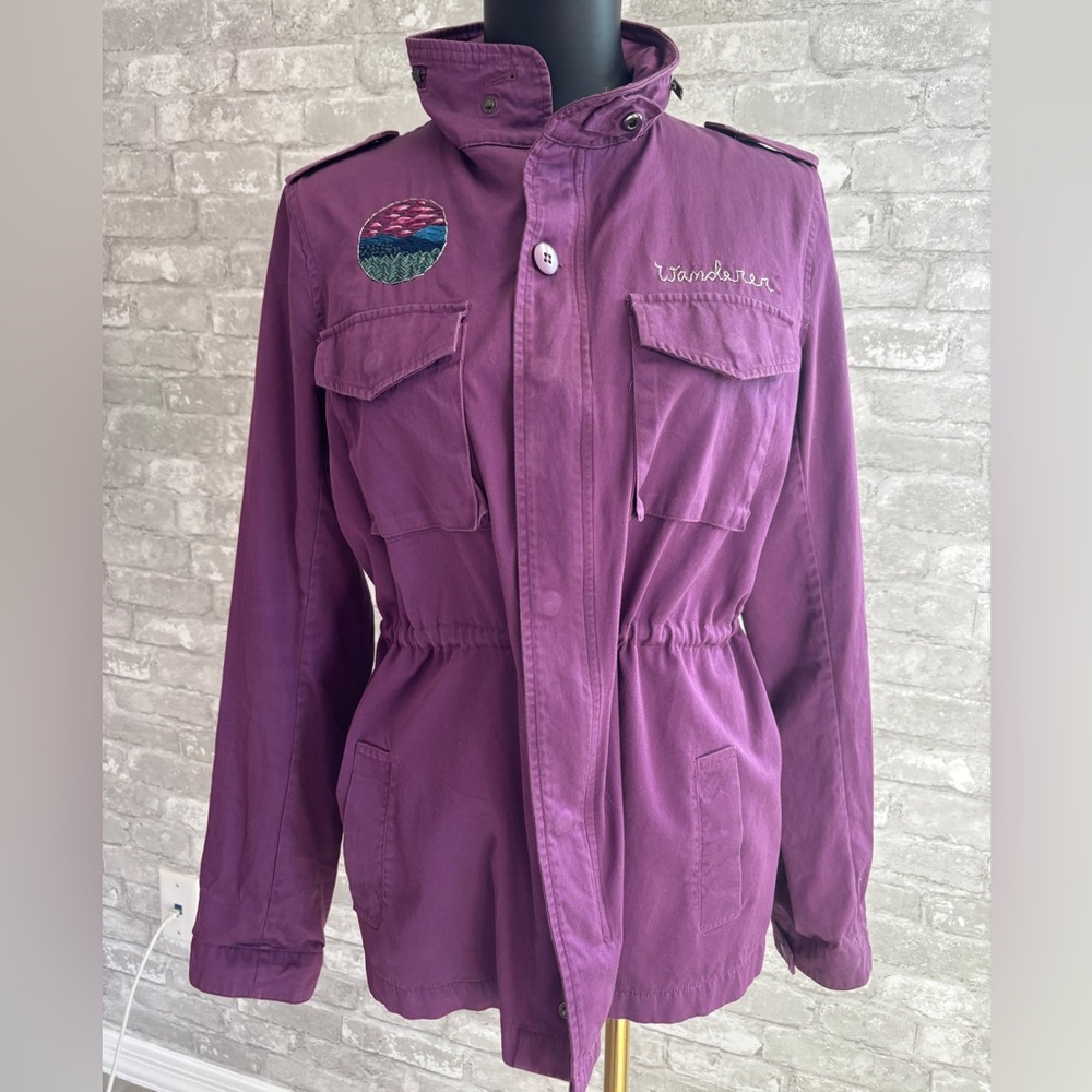 LaRok Purple Utility Jacket